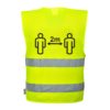 Varningsväst 2 m distans Covid-19 (S/M)